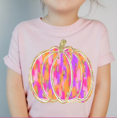 Watercolor Pumpkin (kids)